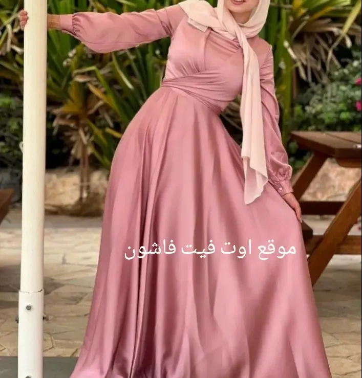 موضه فساتين 2024 فساتين سهره طويله للمحجبات 2024